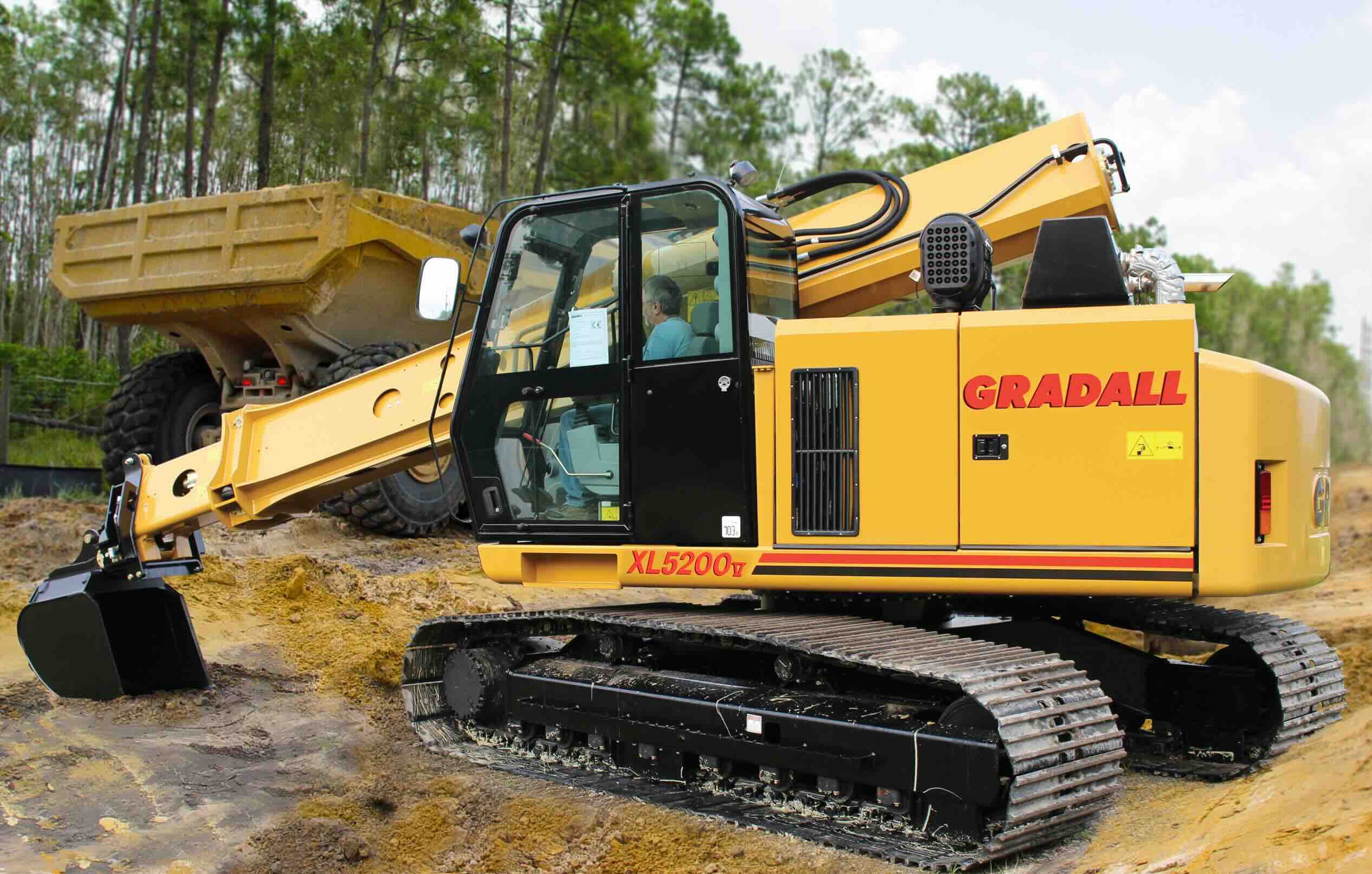 Heavy construction vehicle supported by Victory climate systems